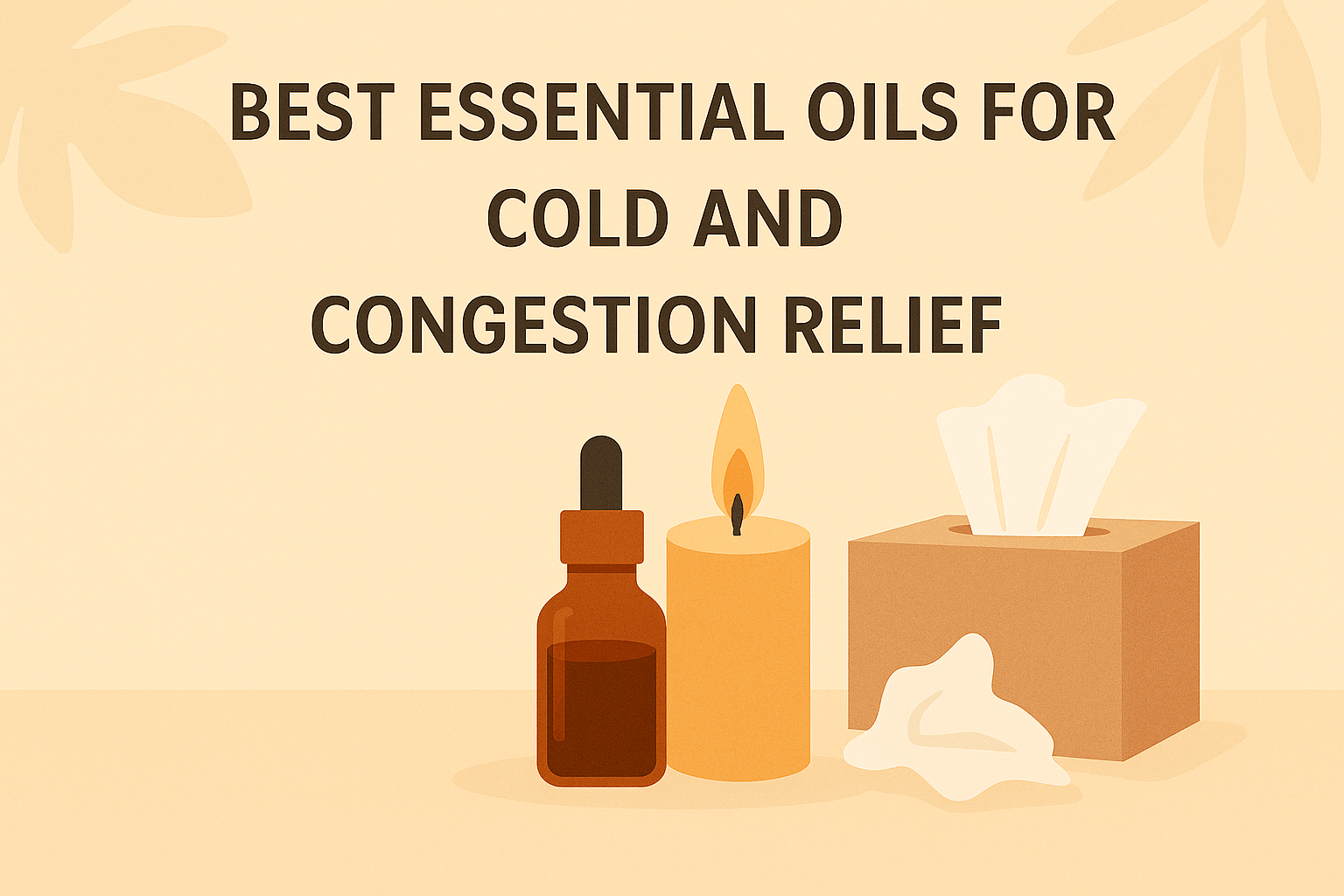 Best Essential Oils for Cold and Congestion Relief - BlendToGlow