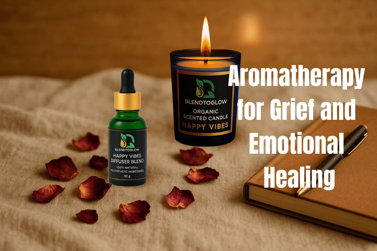 Healing the Heart: Aromatherapy Rituals to Ease Grief and Emotional Pain - BlendToGlow