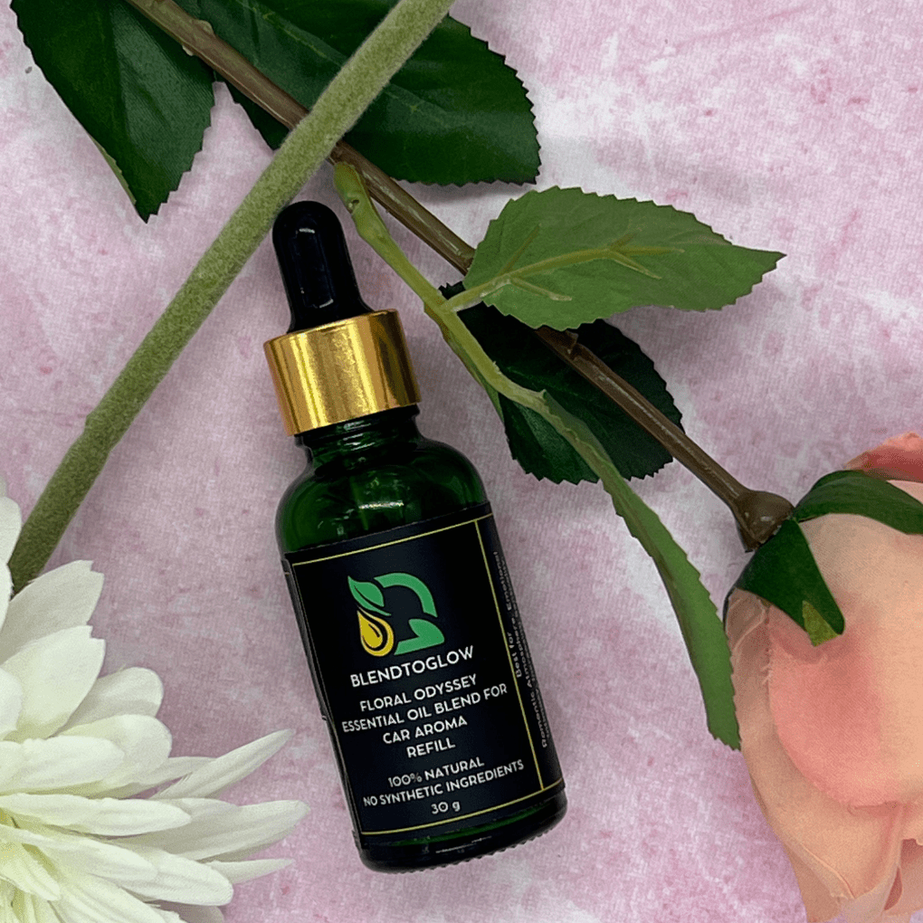 Floral Odyssey Car Aroma Essential Oil Blend - BlendToGlow