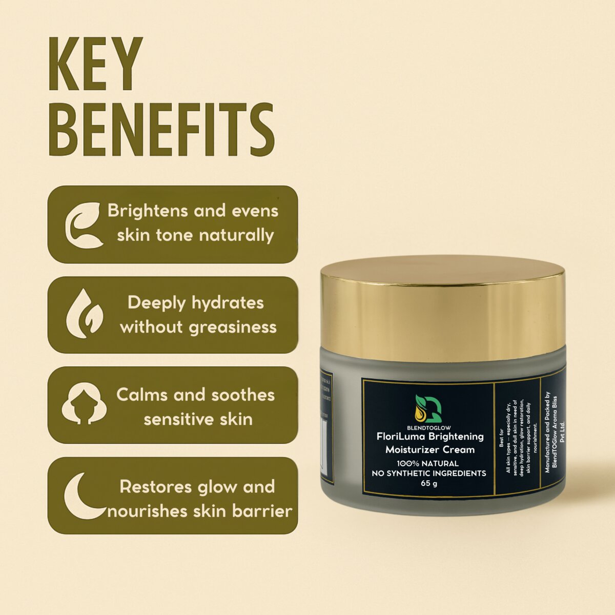 FloriLuma Brightening Moisturizer Cream