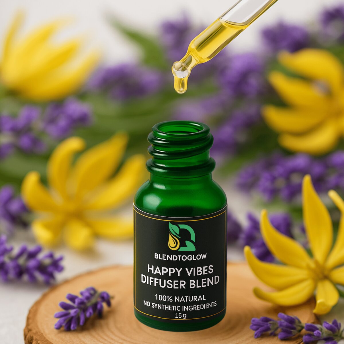 Happy Vibes Diffuser Blend Oil - BlendToGlow