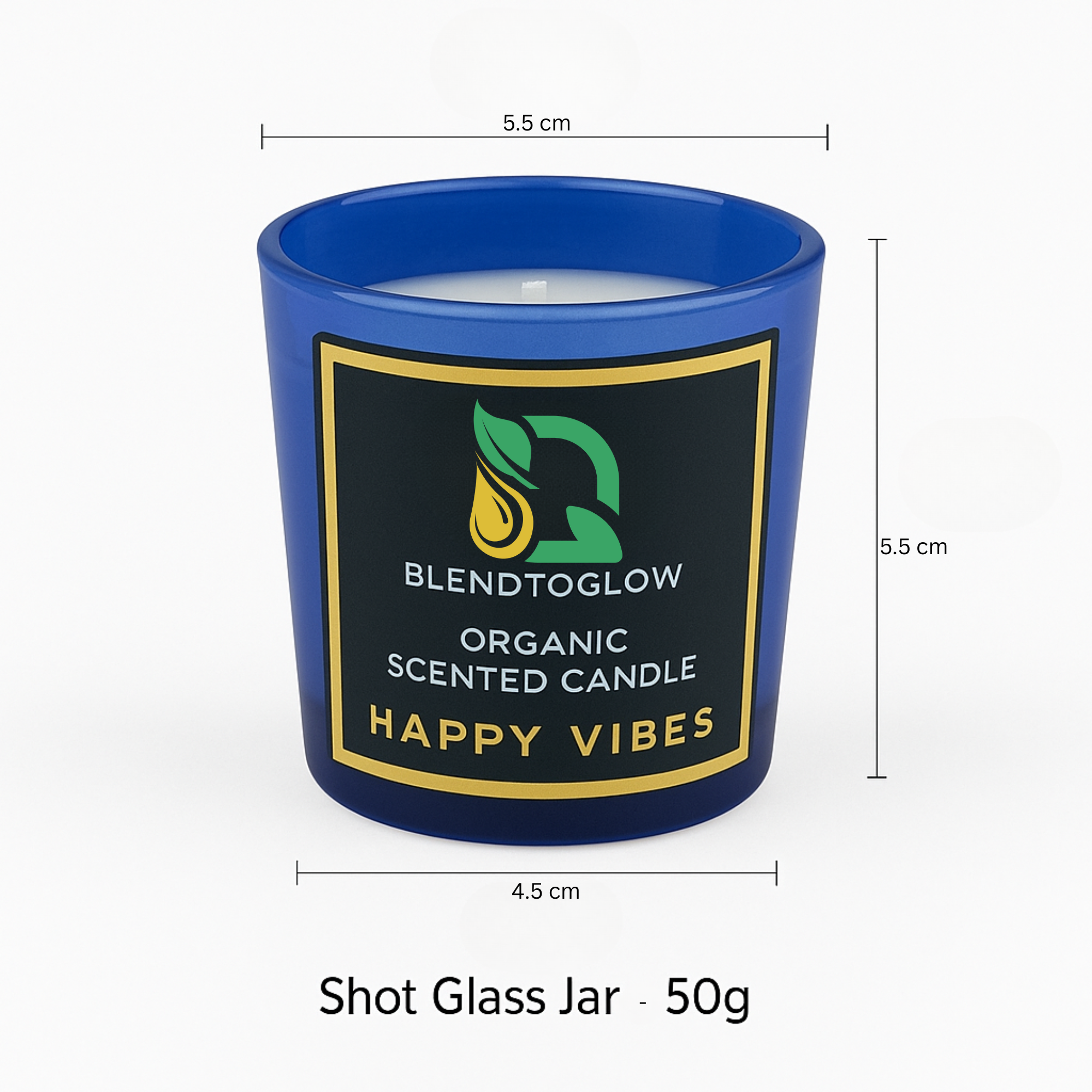 Happy Vibes Natural Scented Candle