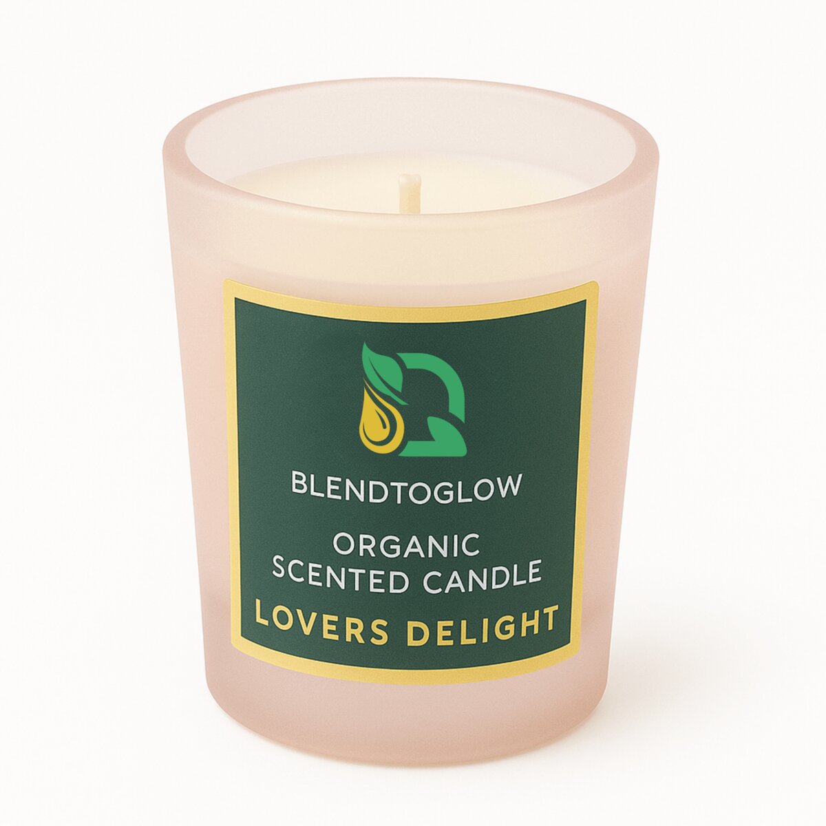 Lovers Delight romantic natural scented candle