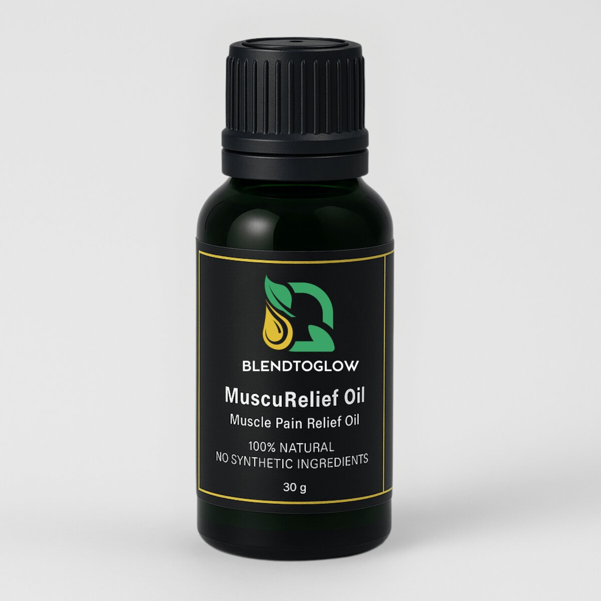 MuscuRelief Oil – Natural Muscle Pain Relief Oil - BlendToGlow
