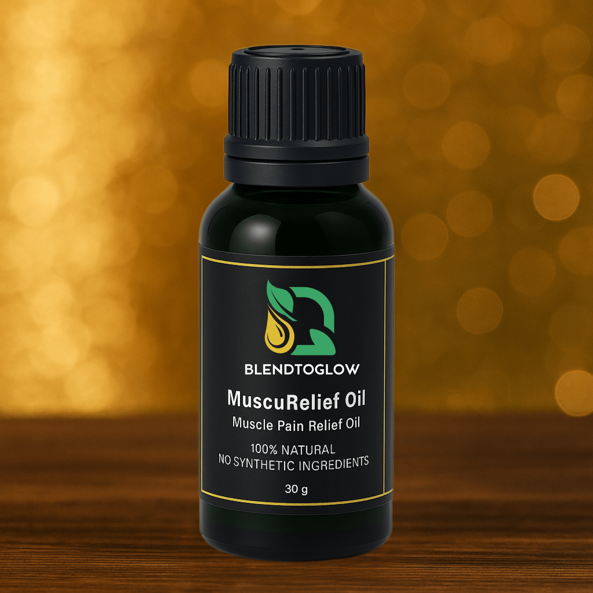 MuscuRelief Oil – Natural Muscle Pain Relief Oil - BlendToGlow
