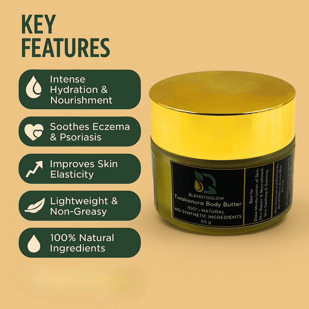 Twakanura Body Butter – Deep Nourishment for Radiant Skin - BlendToGlow