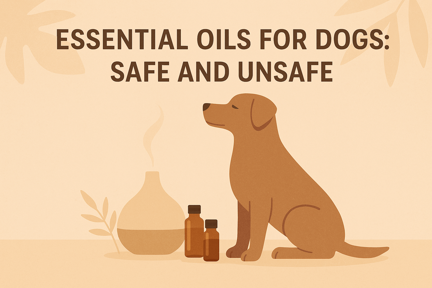 Essential Oils for Dogs: Safe and Unsafe — What Every Pet Parent Should Know - BlendToGlow