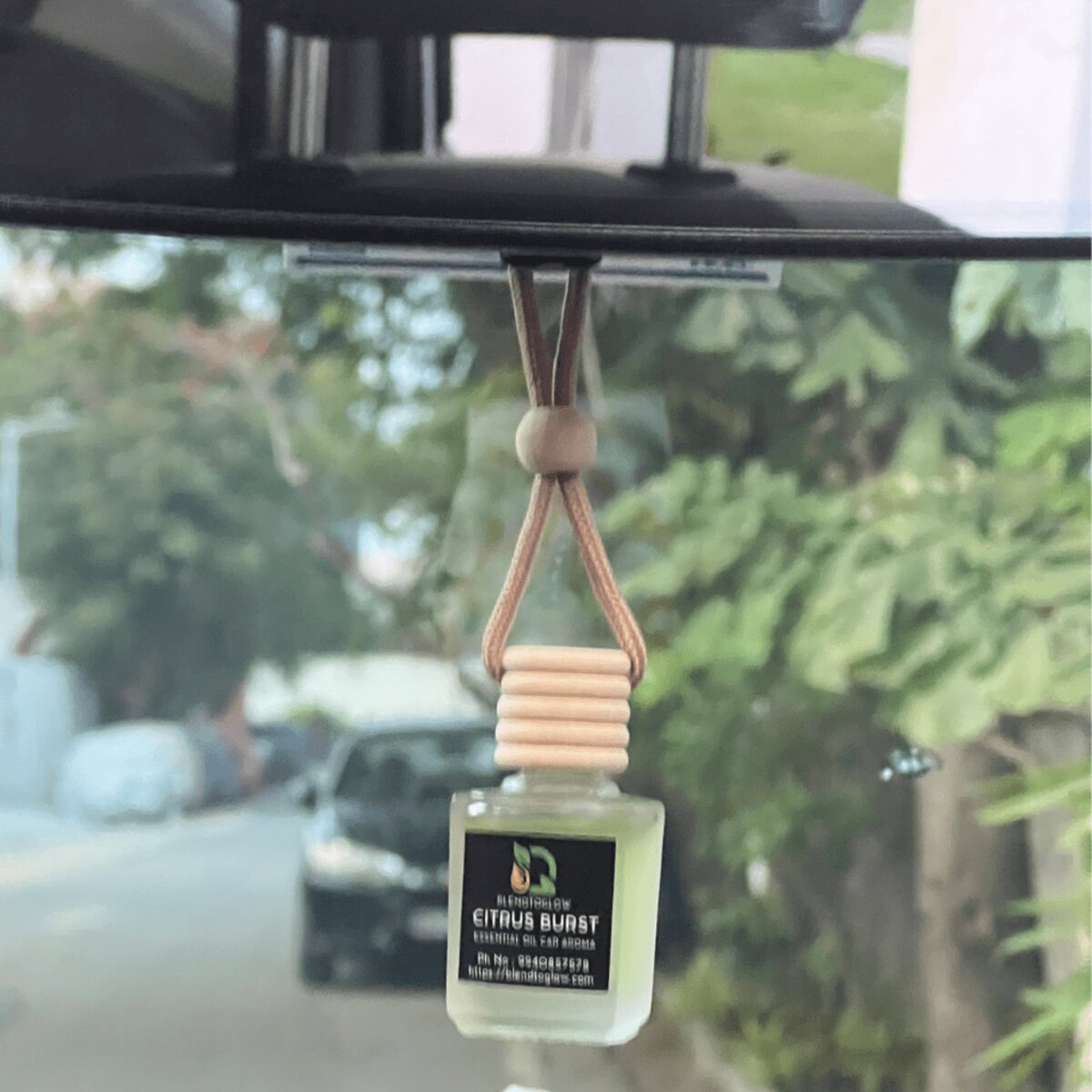 Citrus Burst Car Aroma Essential Oil Blend - BlendToGlow