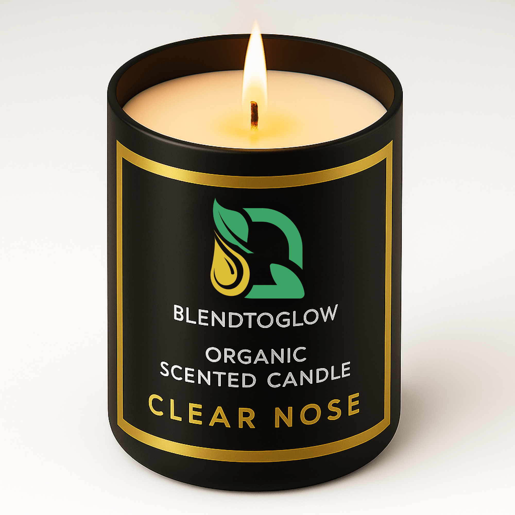 Clear Nose natural scented candle for clear breathing