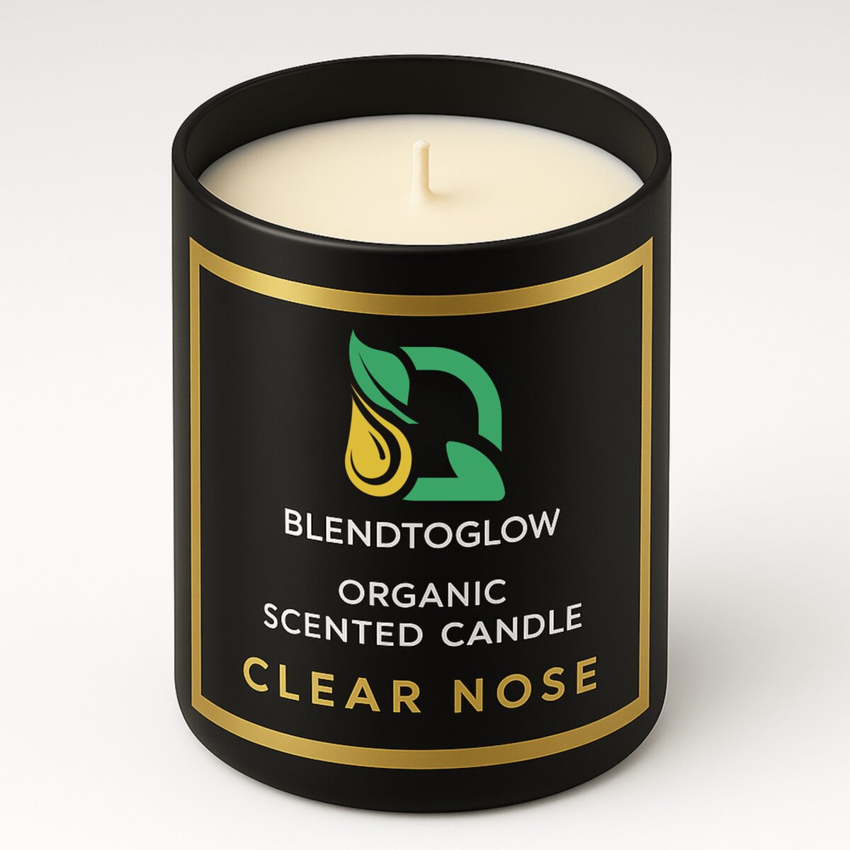 Clear Nose natural scented candle for clear breathing