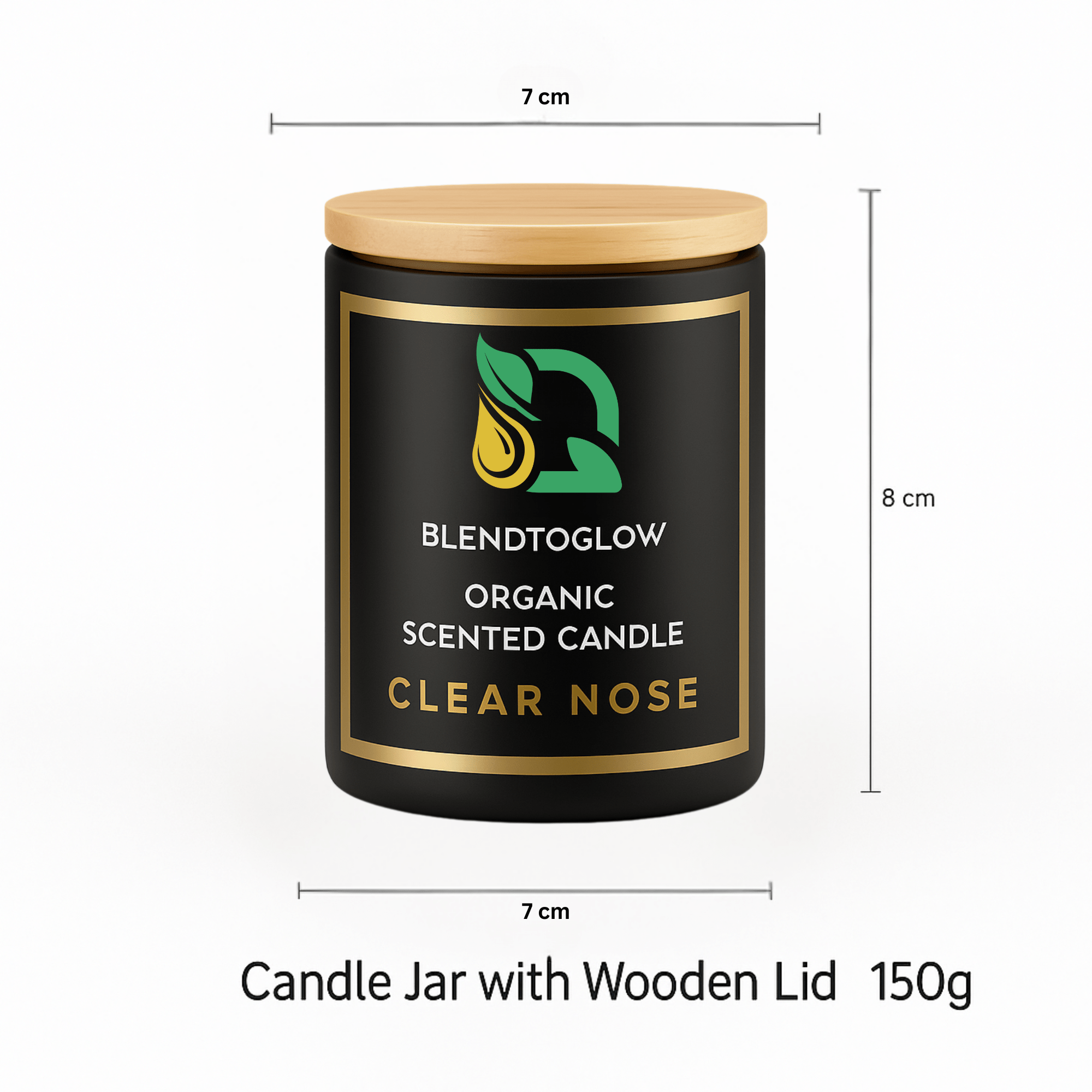 Clear Nose natural scented candle for clear breathing