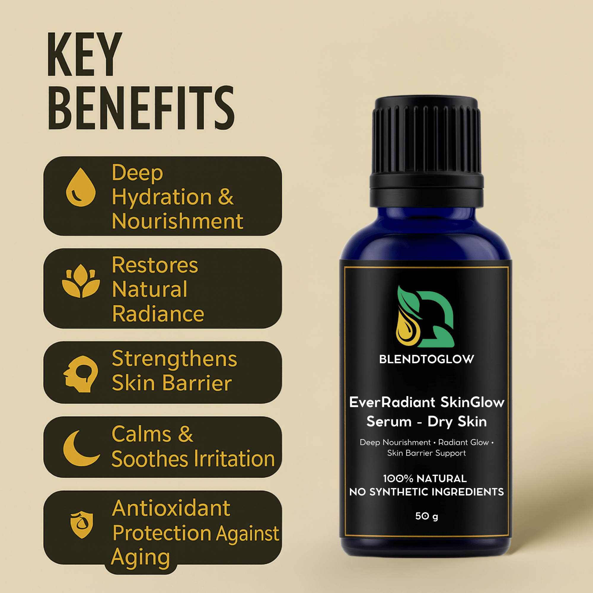 EverRadiant SkinGlow natural face Serum for radiant skin