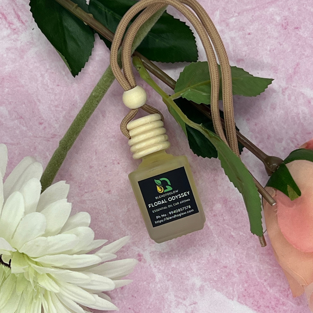 Floral Odyssey Essential Oil Blend For Car Aroma