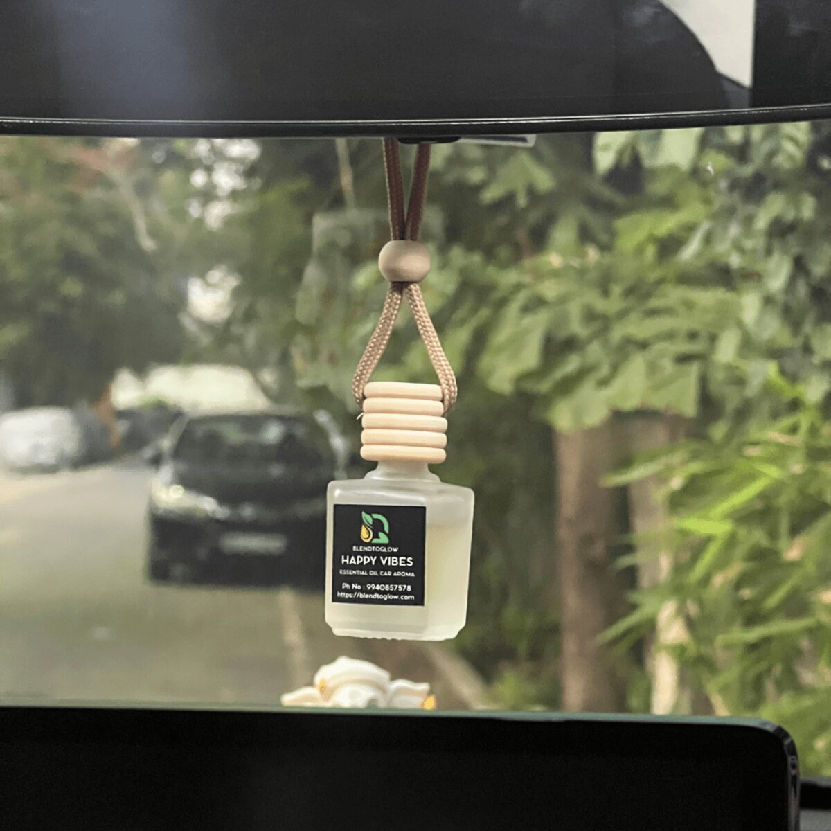 Happy Vibes Car Aroma Essential Oil Blend - BlendToGlow