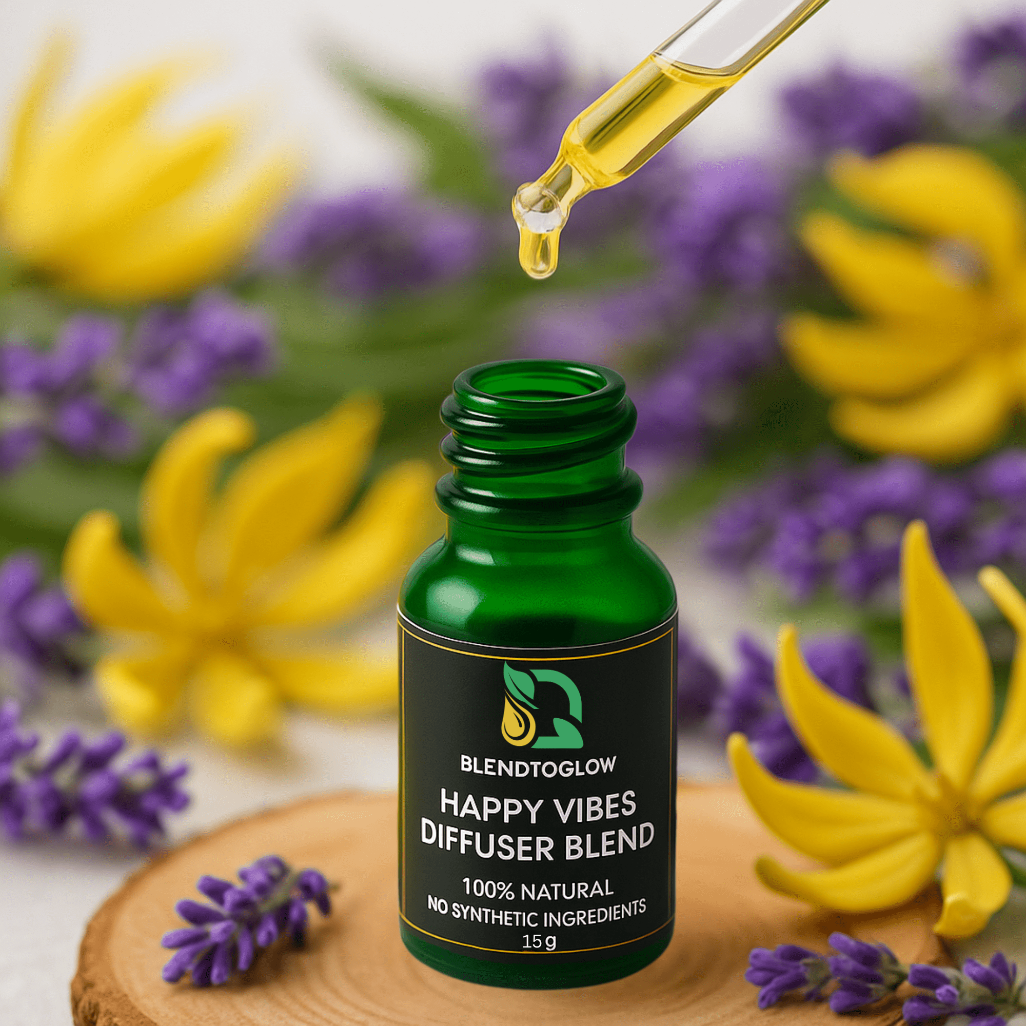 Happy Vibes Diffuser Blend Oil - BlendToGlow