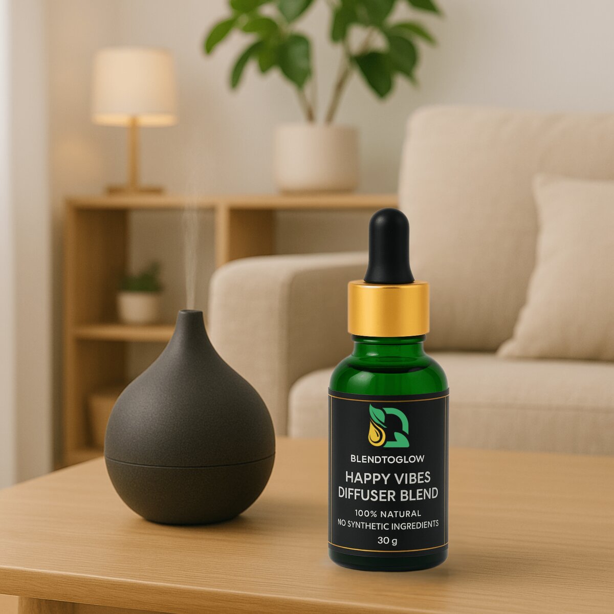 Happy Vibes Diffuser Blend Oil - BlendToGlow