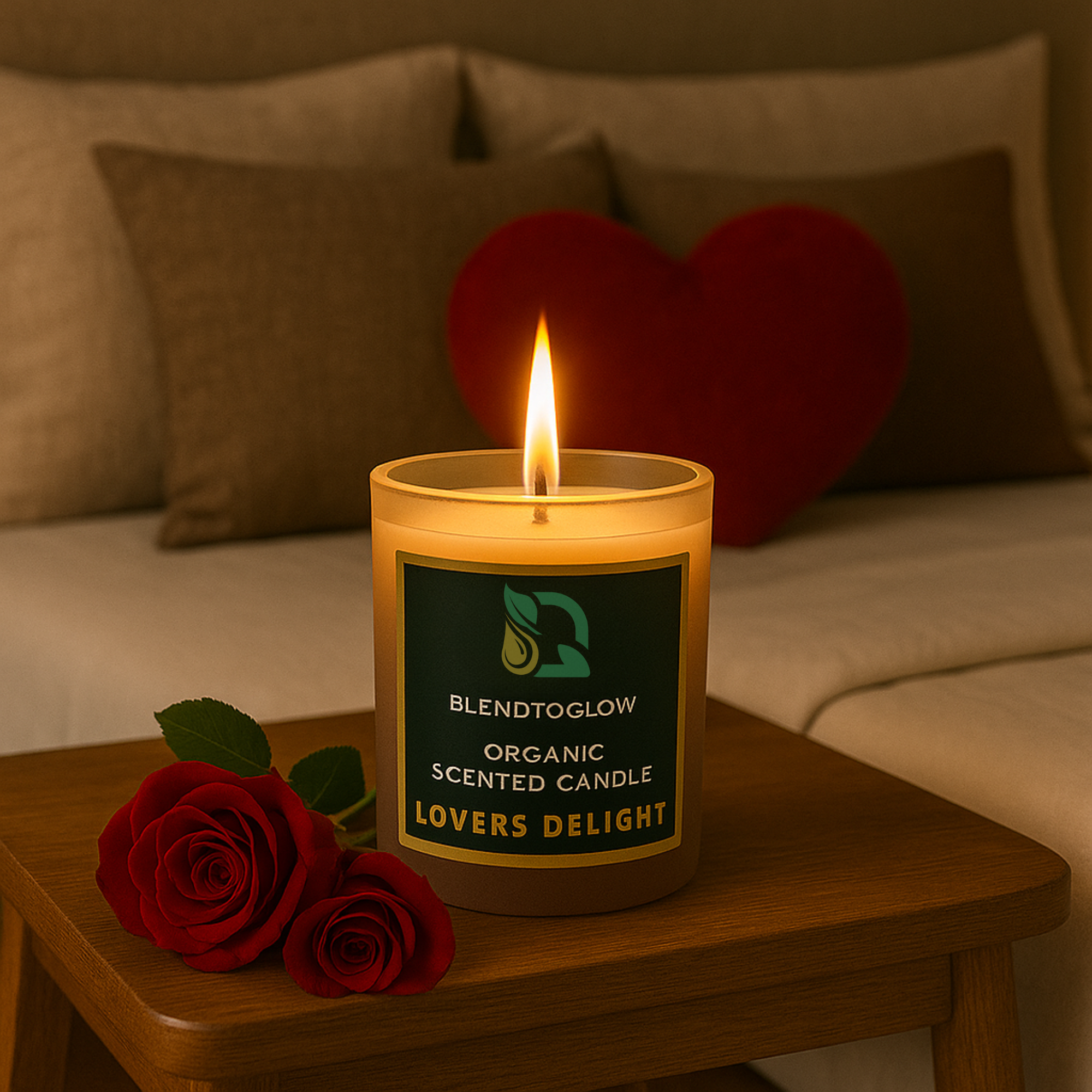 Lovers Delight Natural Scented Candle