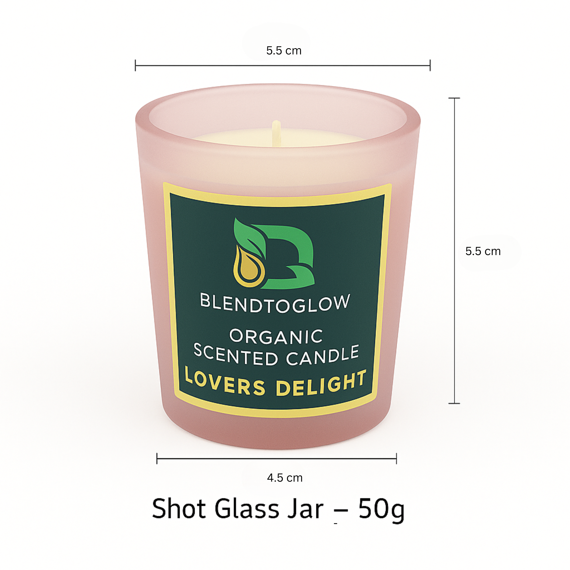 Lovers Delight Natural Scented Candle