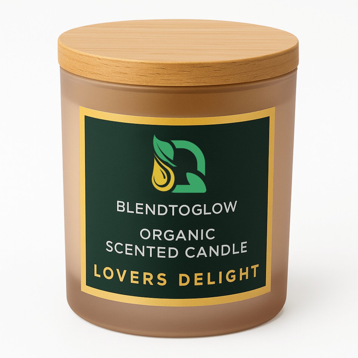 Lovers Delight romantic natural scented candle