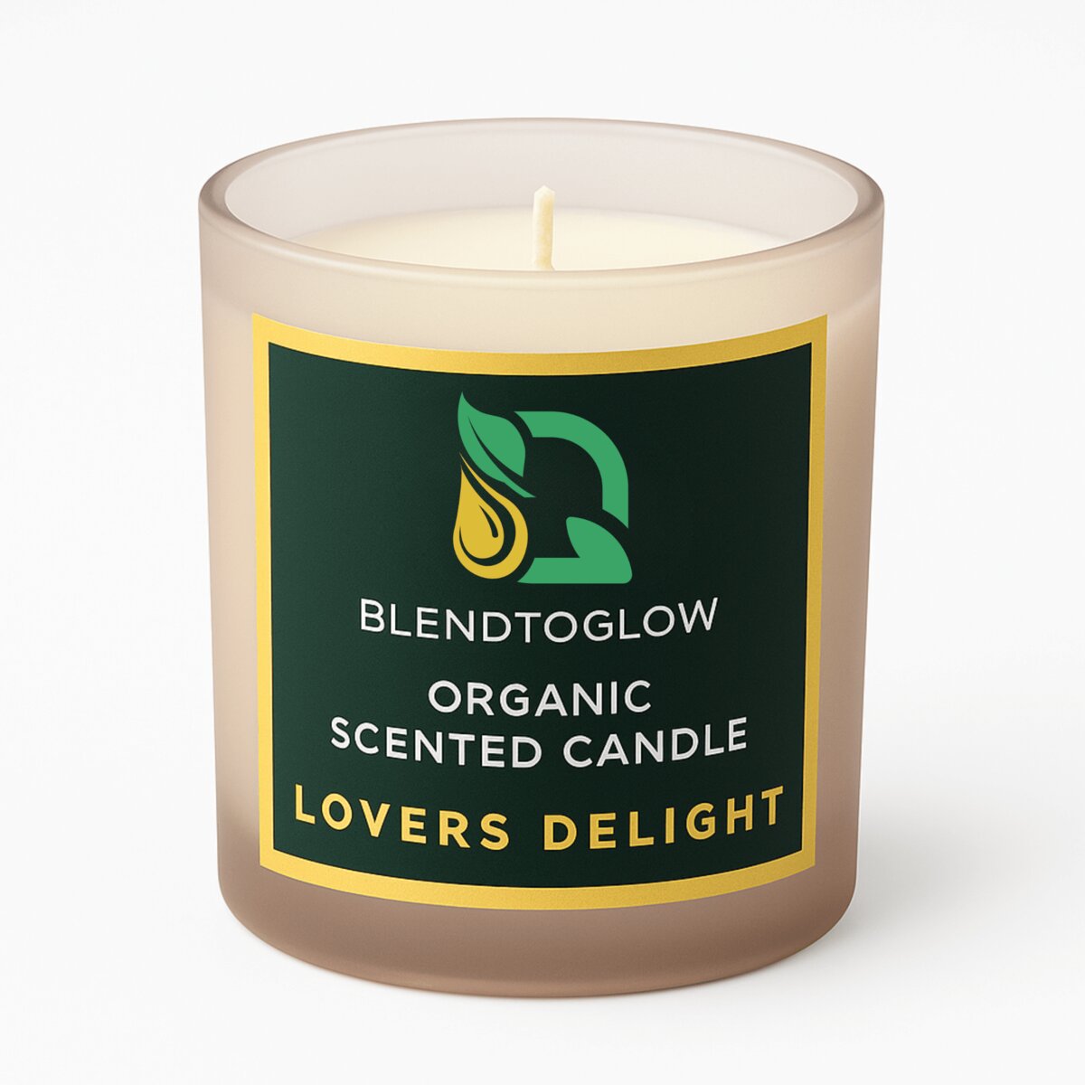 Lovers Delight romantic natural scented candle