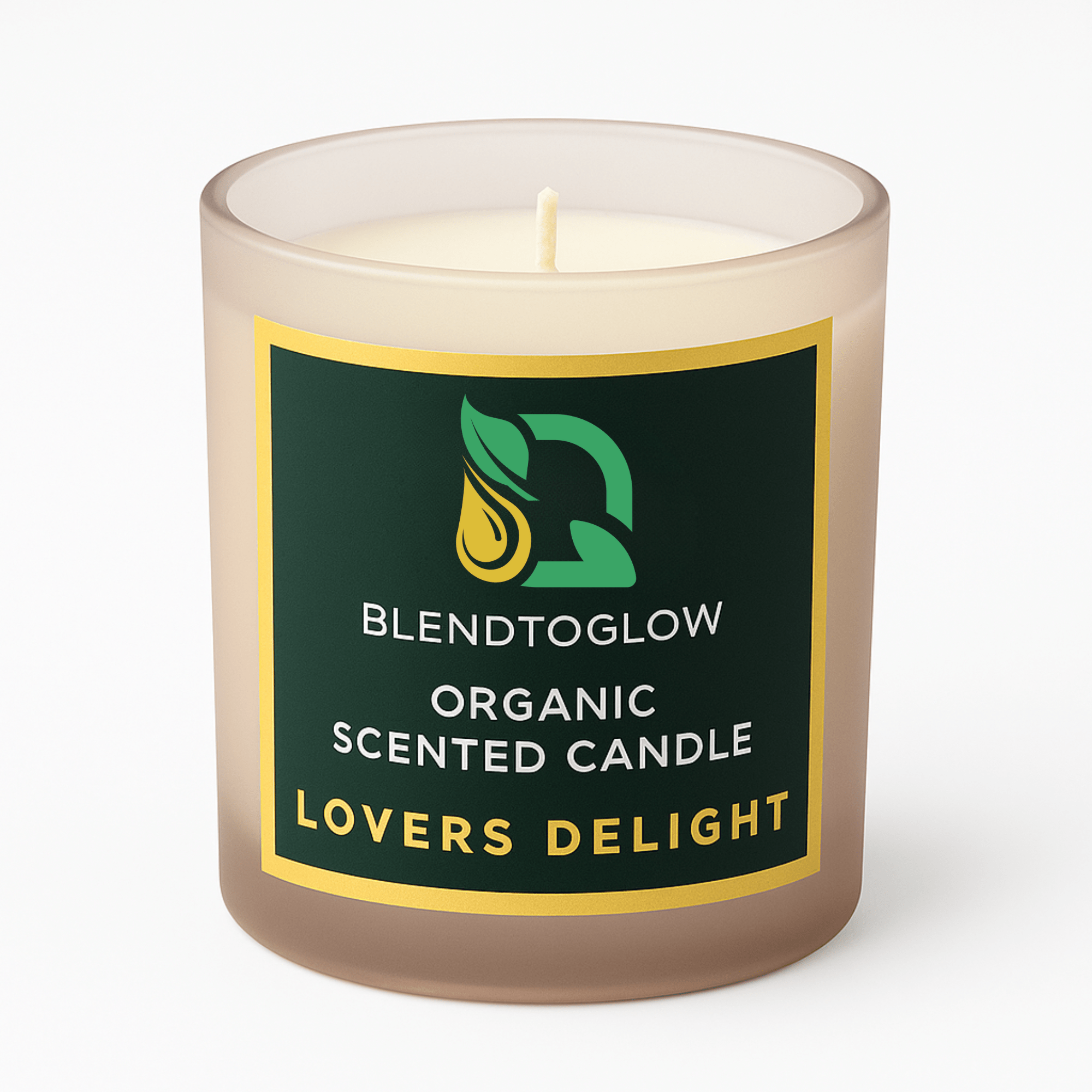 Lovers Delight romantic natural scented candle