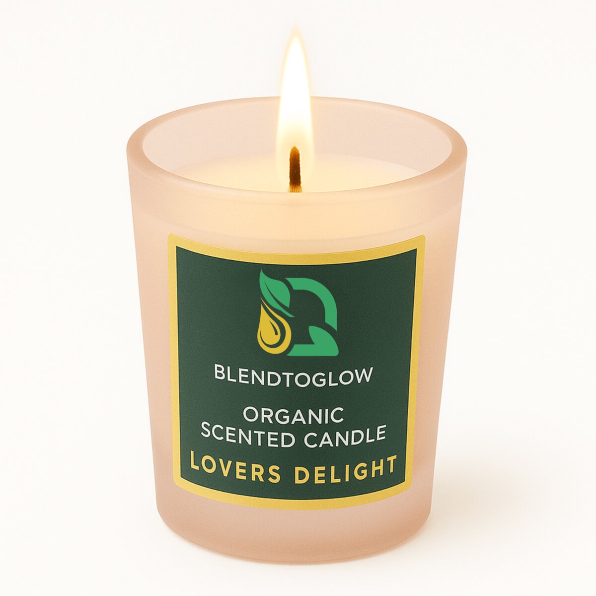 Lovers Delight romantic natural scented candle