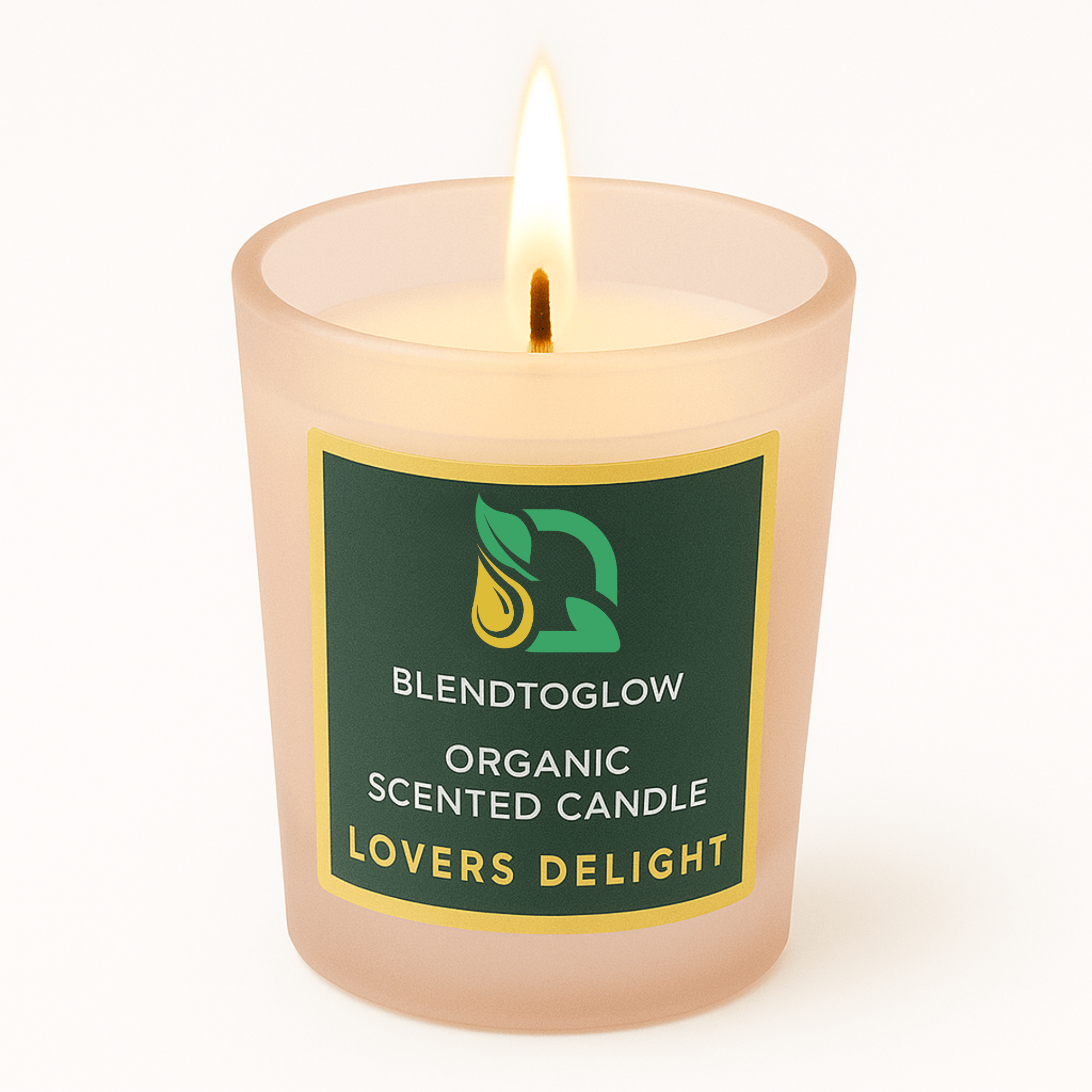 Lovers Delight romantic natural scented candle