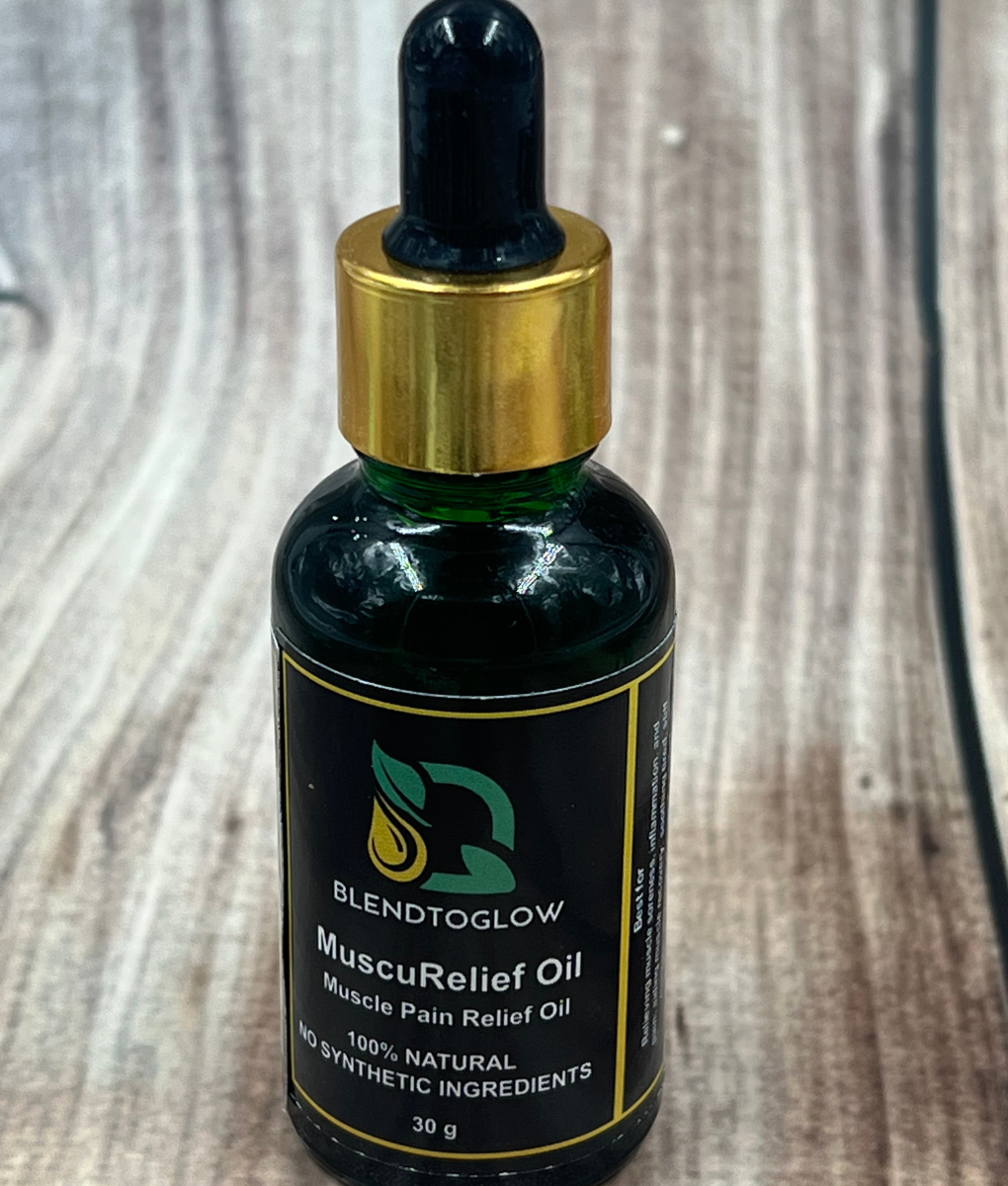 MuscuRelief Oil – Natural Muscle Pain Relief Oil