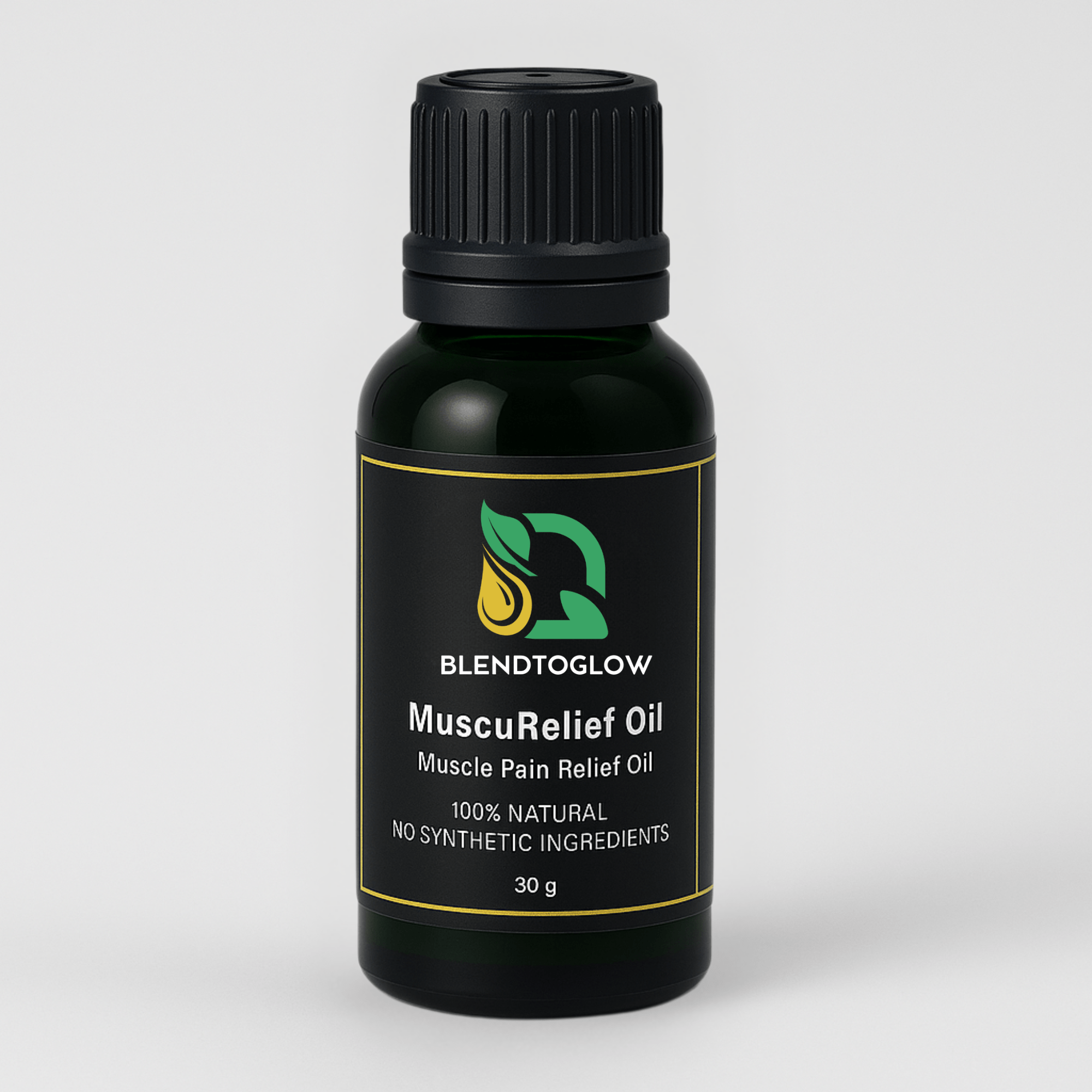 MuscuRelief Oil – Natural Muscle Pain Relief Oil - BlendToGlow