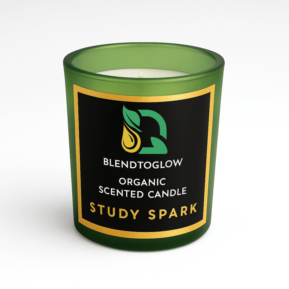 Study Spark Natural Scented Candle for Focus