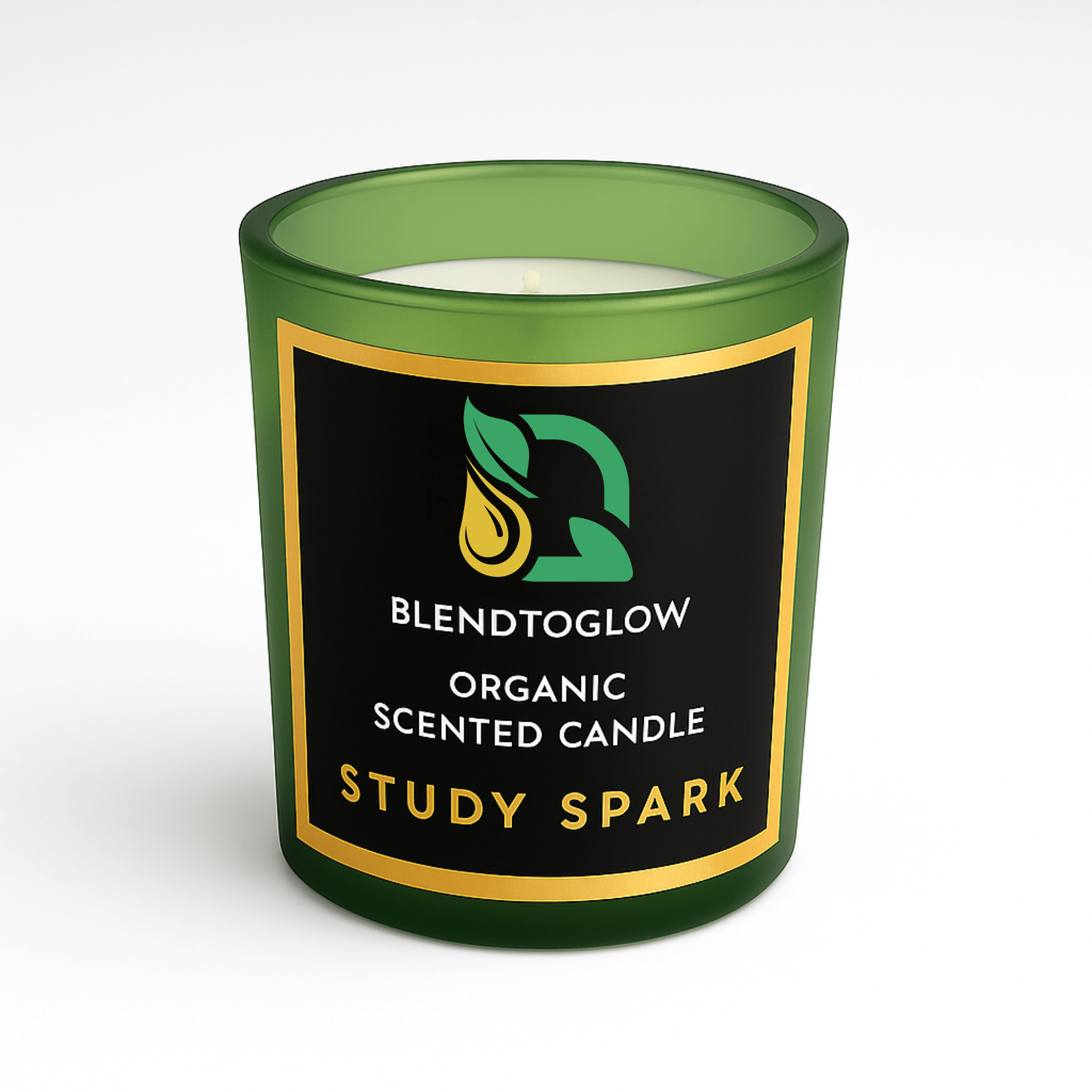 Study Spark Natural Scented Candle for Focus