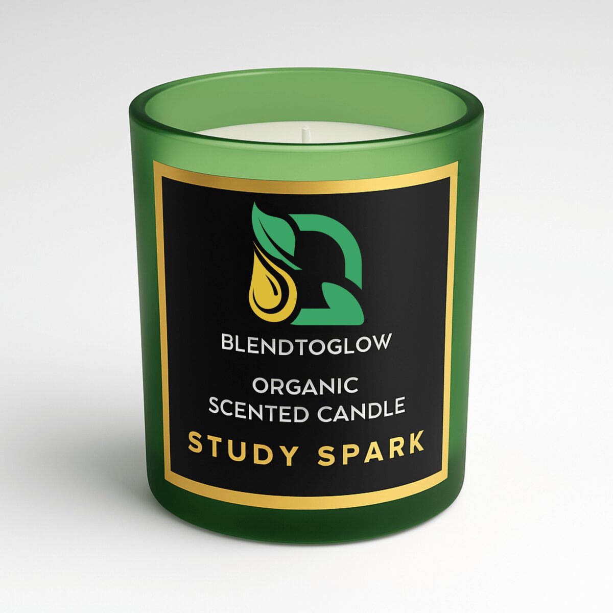 Study Spark Natural Scented Candle for Focus