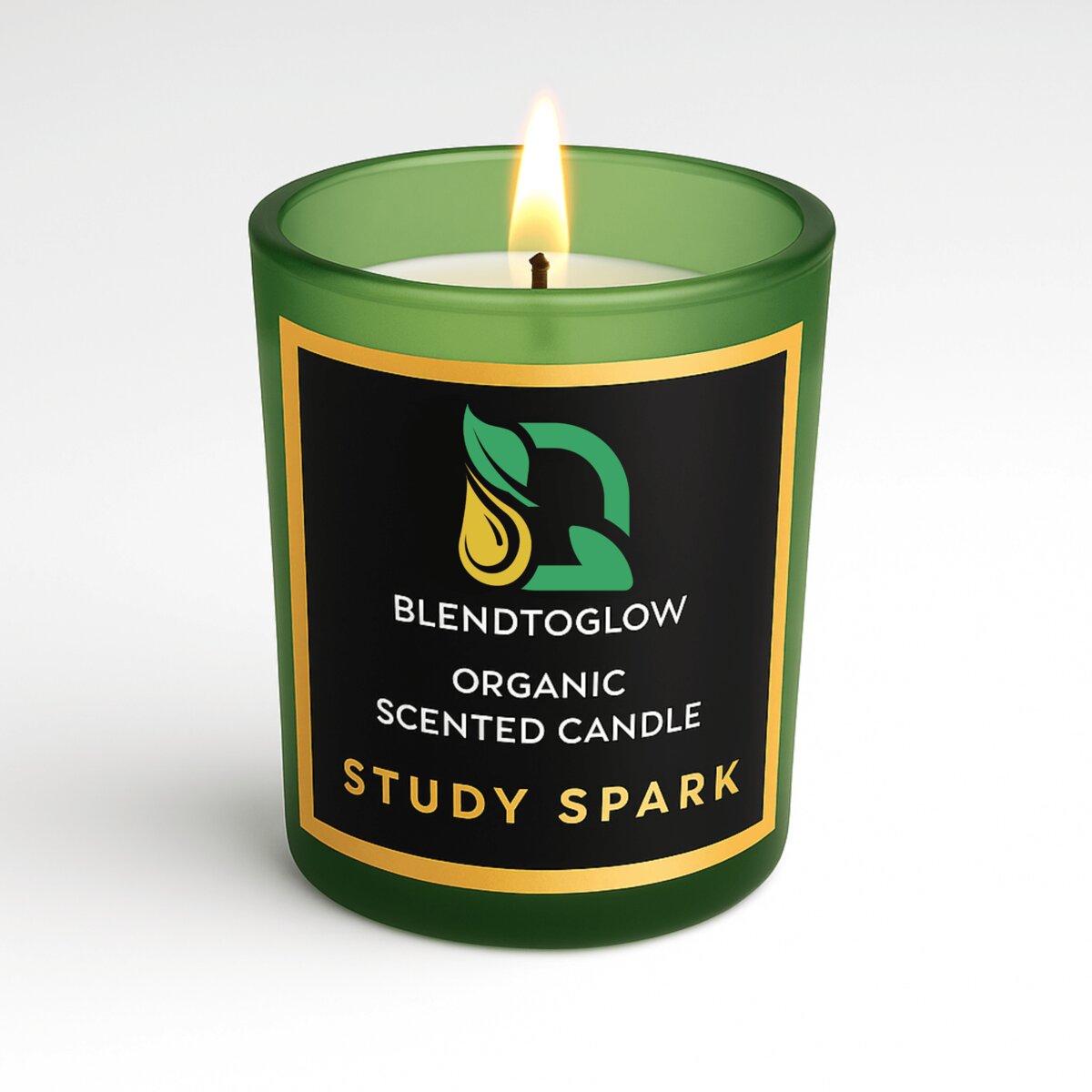 Study Spark Natural Scented Candle for Focus