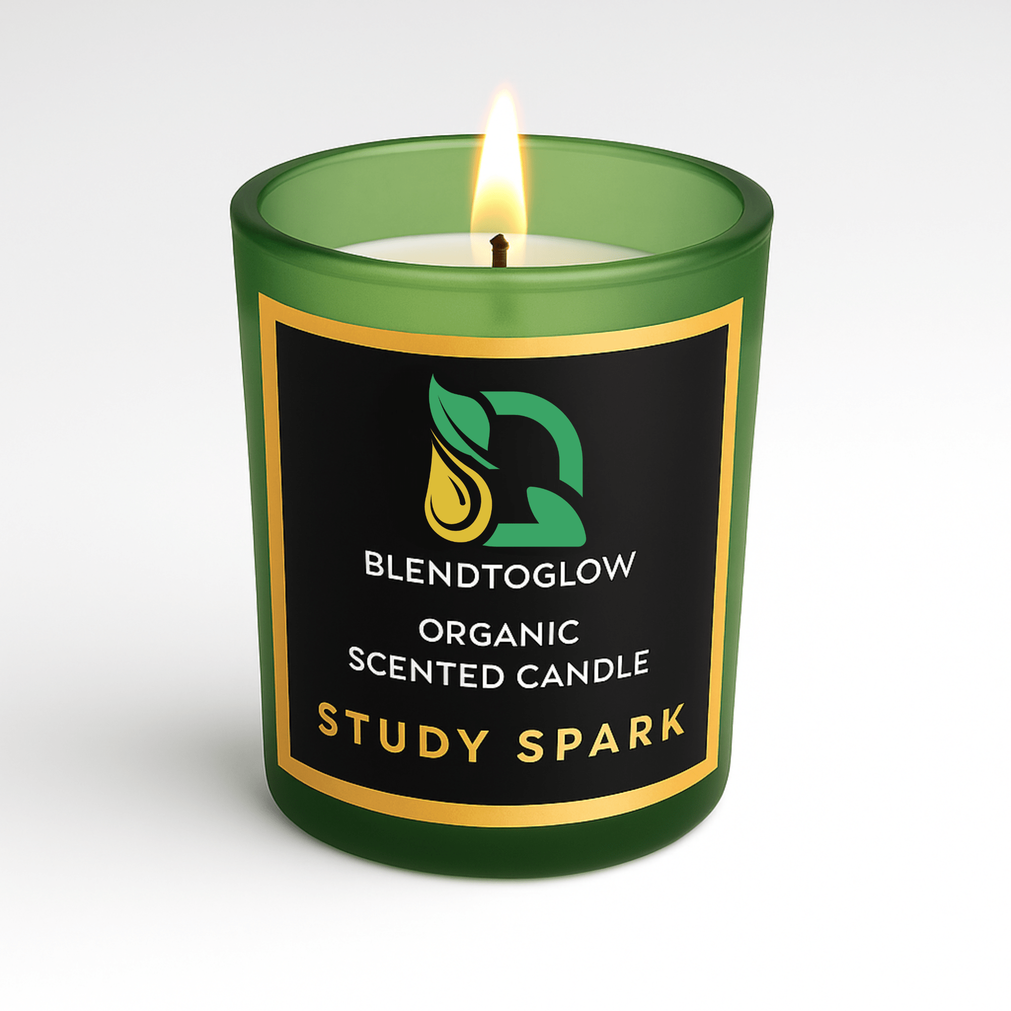 Study Spark Natural Scented Candle for Focus