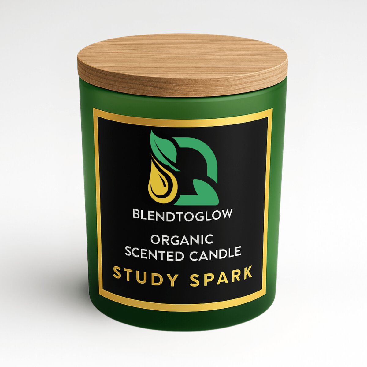 Study Spark Natural Scented Candle for Focus