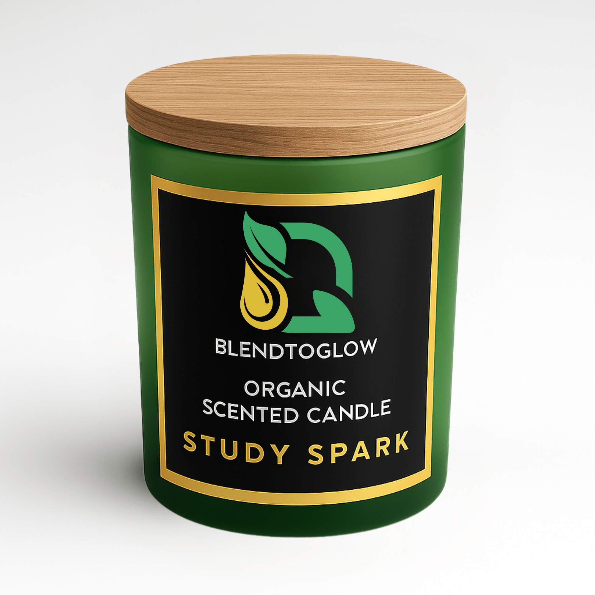 Study Spark Natural Scented Candle for Focus