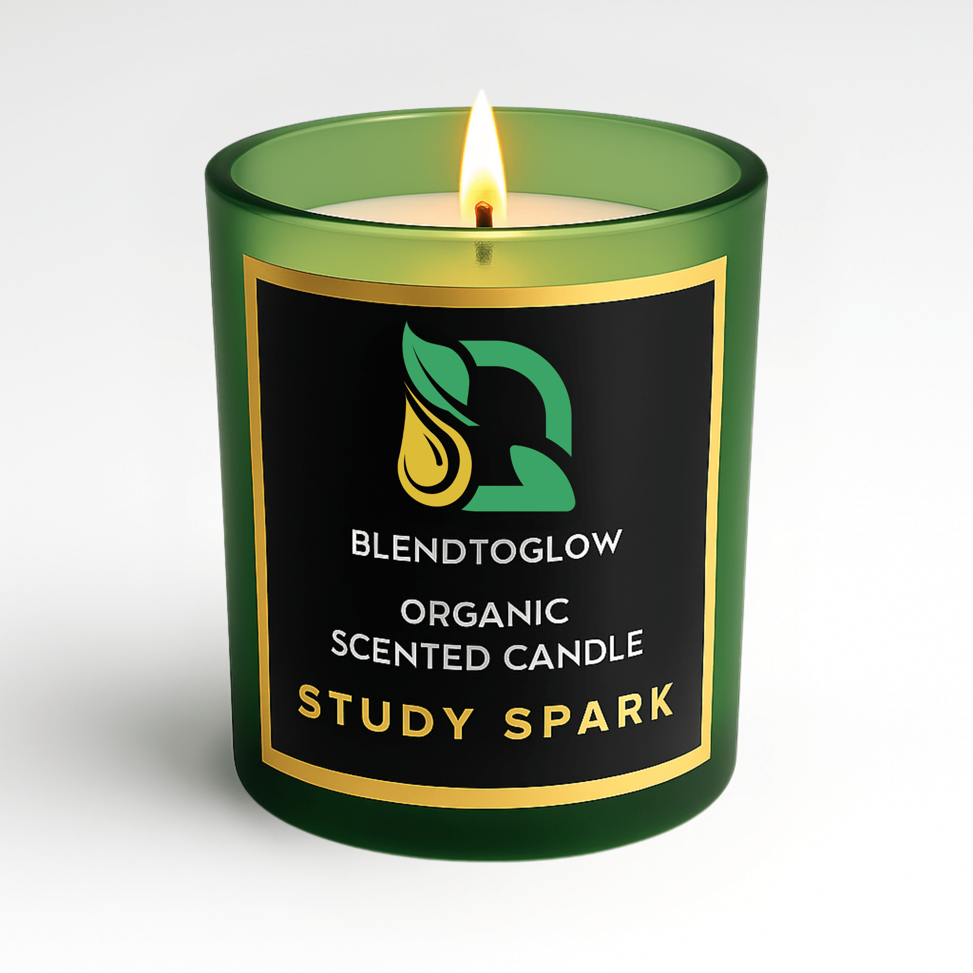 Study Spark Natural Scented Candle for Focus